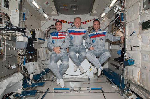 Expedition 37 inflight crew portrait