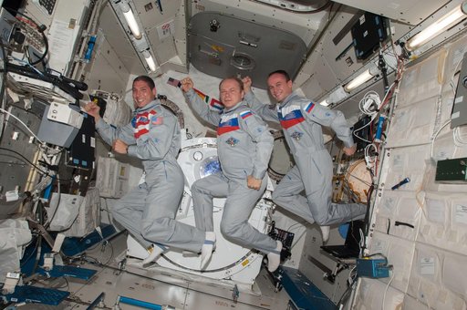 Expedition 37 inflight crew portrait