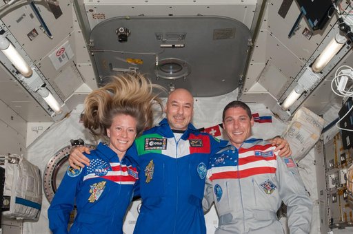 Expedition 37 inflight crew portrait
