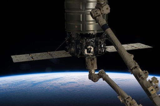 Cygnus release by Canadarm2.