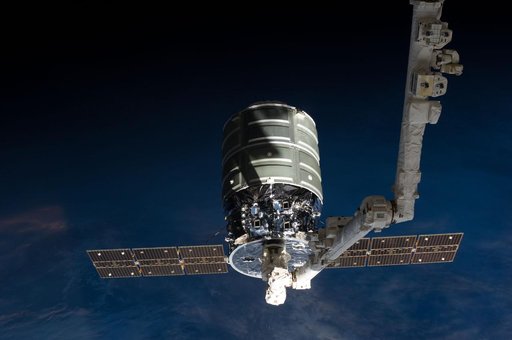 Cygnus release by Canadarm2.