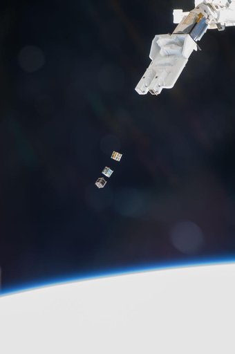Small Cube Satellite Deploy