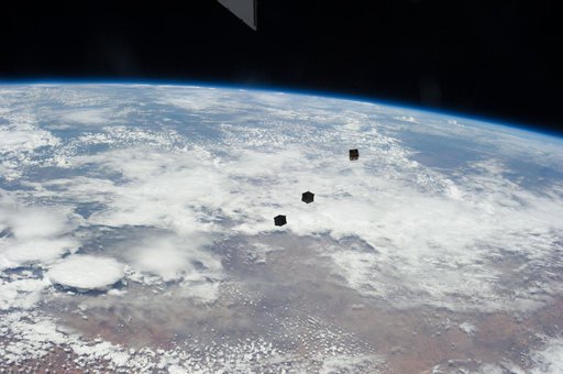 Small Cube Satellite Deploy