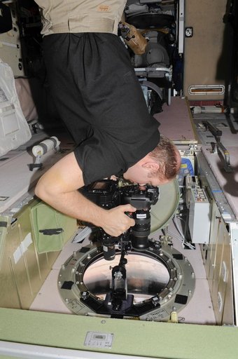 Kotov during Albedo Experiment in the SM