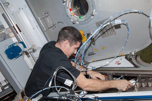 Hopkins installs wire harnesses