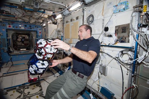 Mastracchio during SPHERES Vertigo Experiment