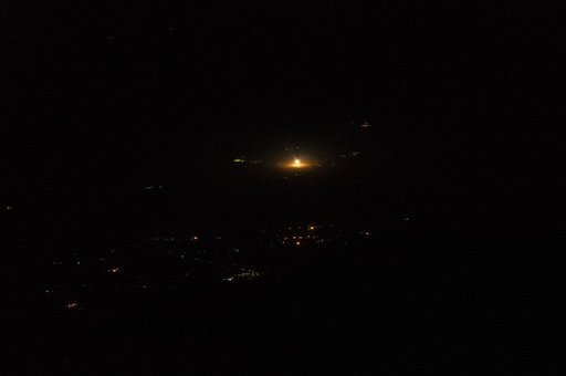 Soyuz TMA-12M Launch seen from ISS