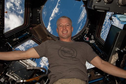 Swanson in the Cupola