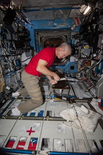 Swanson in the US Lab