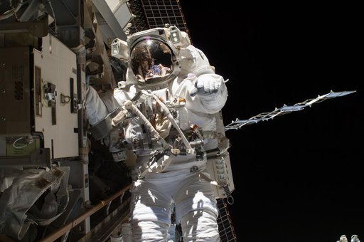 Swanson during EVA 26