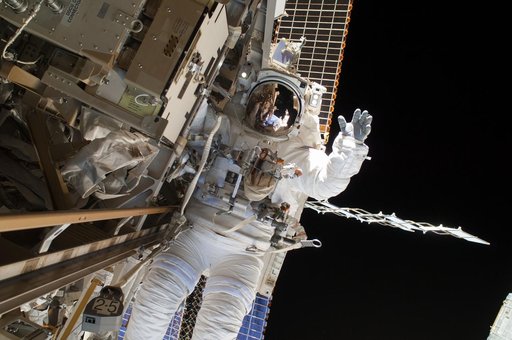 Swanson during EVA 26