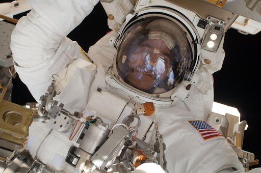 Mastracchio during EVA 26