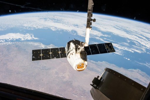 SpaceX Dragon undocking from the International Space Station