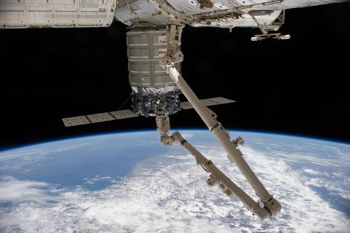 Cygnus mated to ISS