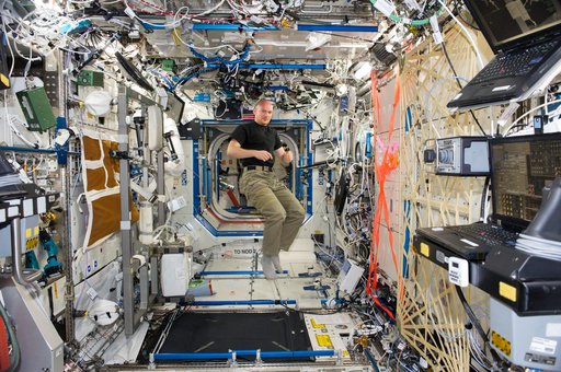 Gerst in U.S. Lab