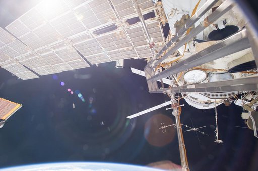 External view of ISS