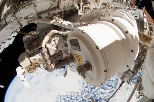 Wiseman during EVA