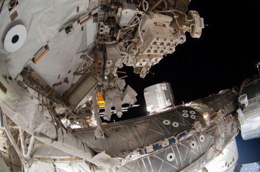 Wiseman during EVA