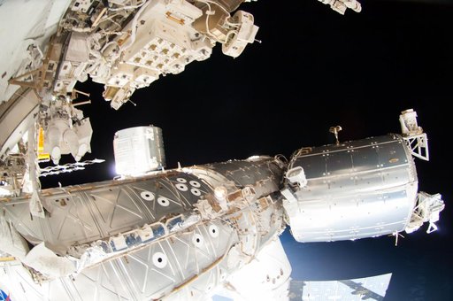 Wiseman during EVA