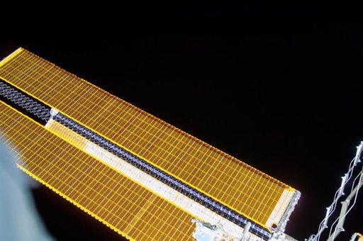 Solar Array during EVA 27