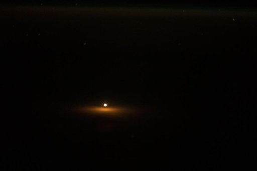 Soyuz TMA-15M Launch seen from ISS