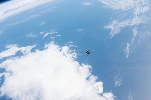 JEMRMS Small Satellite Deployment observation