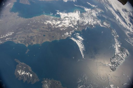 Earth observation taken by the Expedition 43 crew