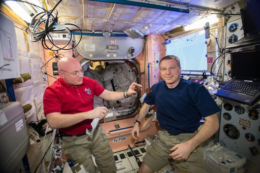 Kelly and Virts in Node 1