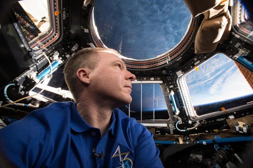Selfie in Cupola module