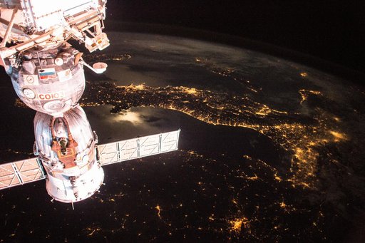 Earth observation taken by the Expedition 43 crew