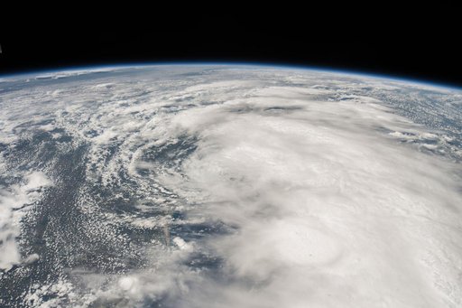 Tropical Storm Bill taken by Expedition 44 crewmember