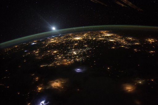 Earth observation taken by the Expedition 44 crew
