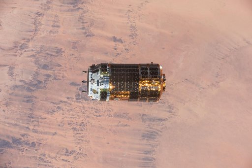 HTV-5 approach for docking to ISS