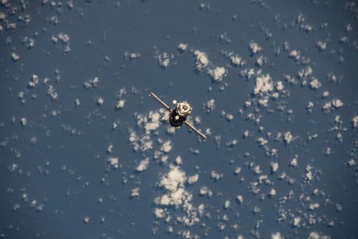 Soyuz TMA-16M departs the ISS