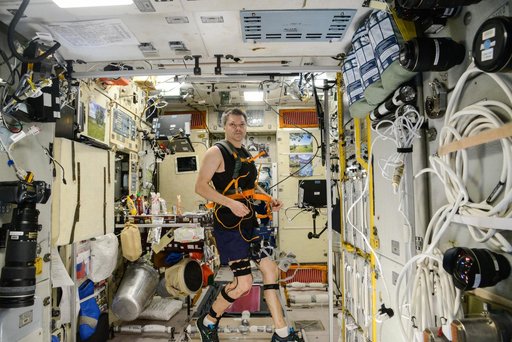 Kononenko during Motocard Experiment