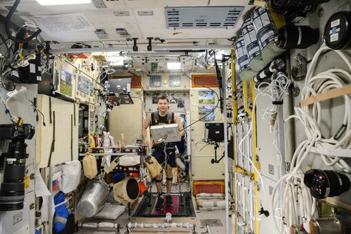 Kononenko during Motocard Experiment