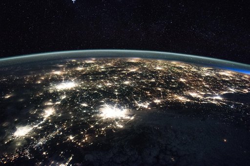 Earth observation taken by the Expedition 46 crew