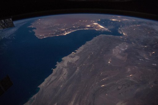 Earth observation taken by the Expedition 46 crew
