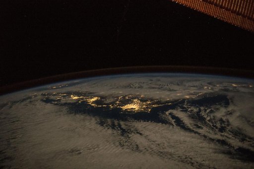 Earth observation taken by the Expedition 46 crew