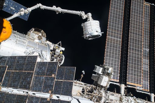 BEAM on Canadarm2 Robotic Arm