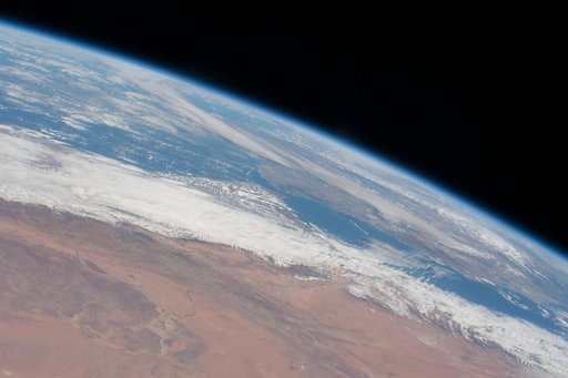 Earth observation taken by the Expedition 49 crew