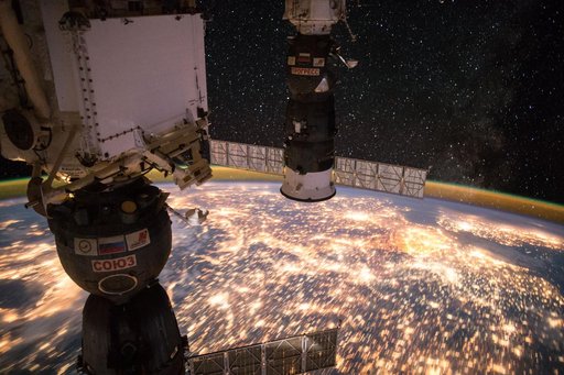 Earth observation taken by Expedition 49 crew
