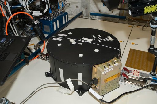 FLUIDICS Hardware during First Run of Experiment