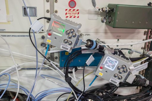 AstroPi Hardware during Experiment OPS