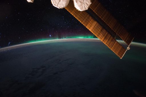 Earth observation taken by the Expedition 52 crew
