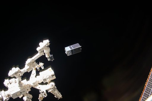 NanoRacks Kestrel Eye (KE2M) Satellite Deployment