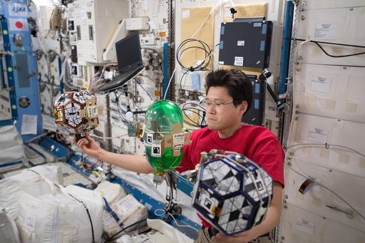 SPHERES Tether Slosh Experiment Test Run