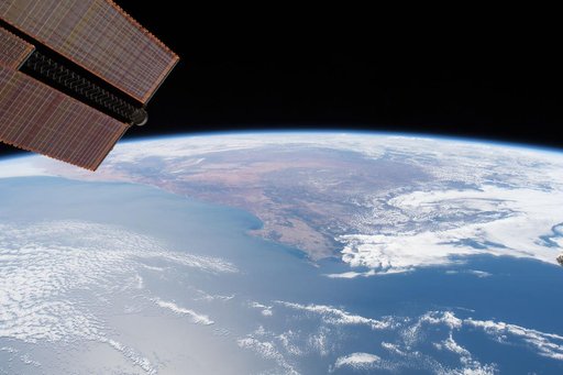 Earth observation taken by the Expedition 55 crew