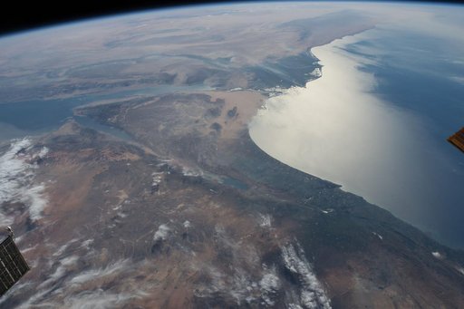 Earth observation taken by the Expedition 55 crew
