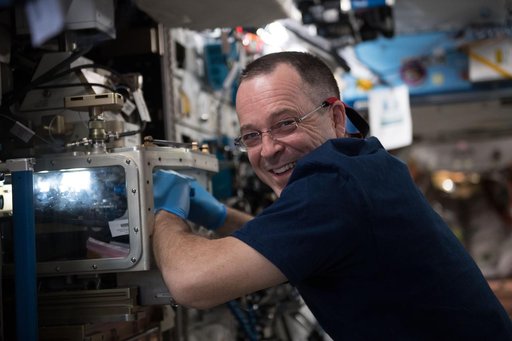 Maintenance on the Advanced Colloids Experiment Module